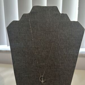 925 Sterling Silver necklace  with  Long Earrings